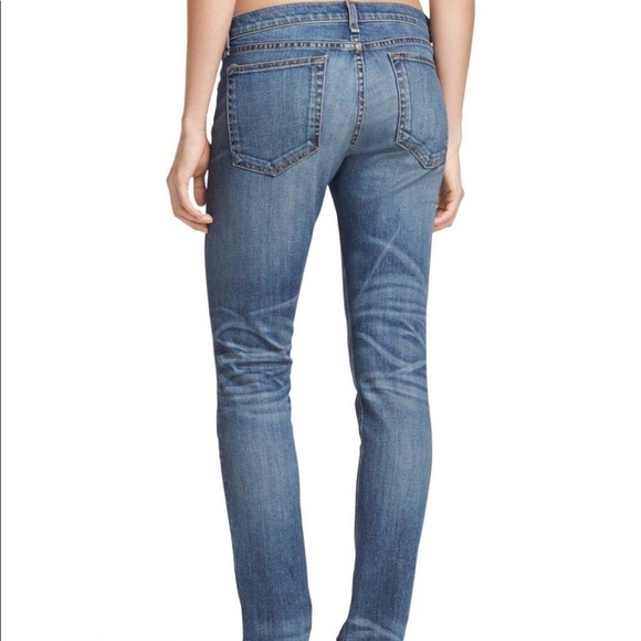 RAG & BONE The Dre MidRise Slim Boyfriend Jeans 26 - Picture 3 of 10